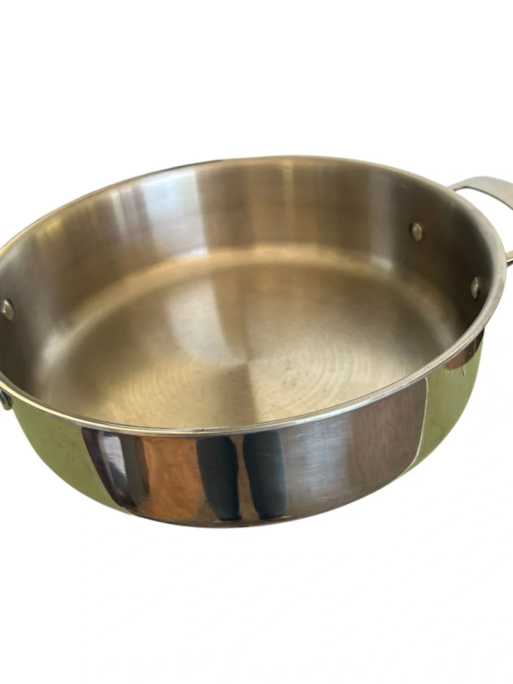 Viking 3-Ply Stainless Steel Frying Pan 5.25 Qt Induction Dishwasher Safe
